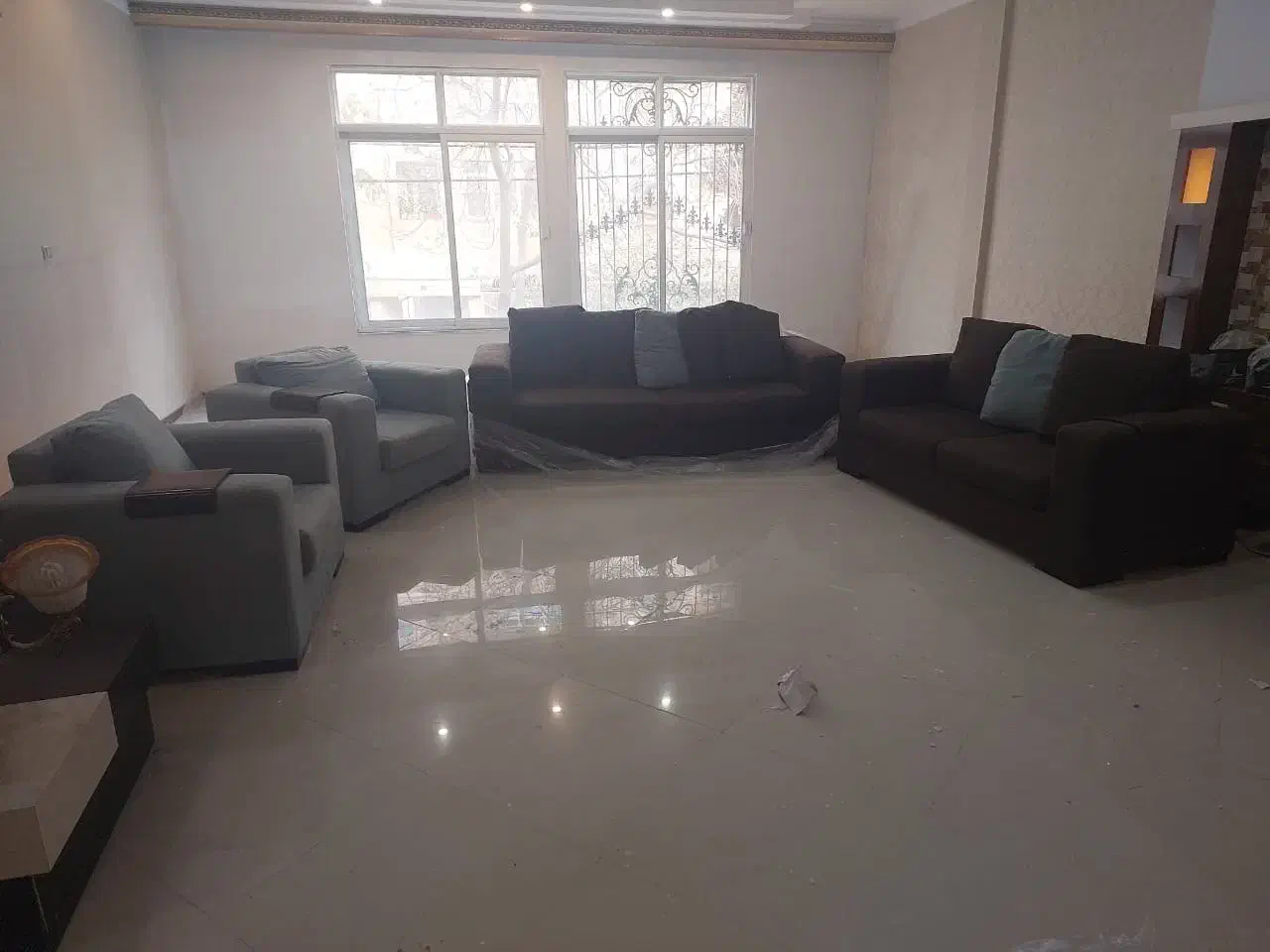 مبل هفت نفره چوب سنگ|مبلمان خانگی و میز عسلی|مشهد, زمانه|دیوار