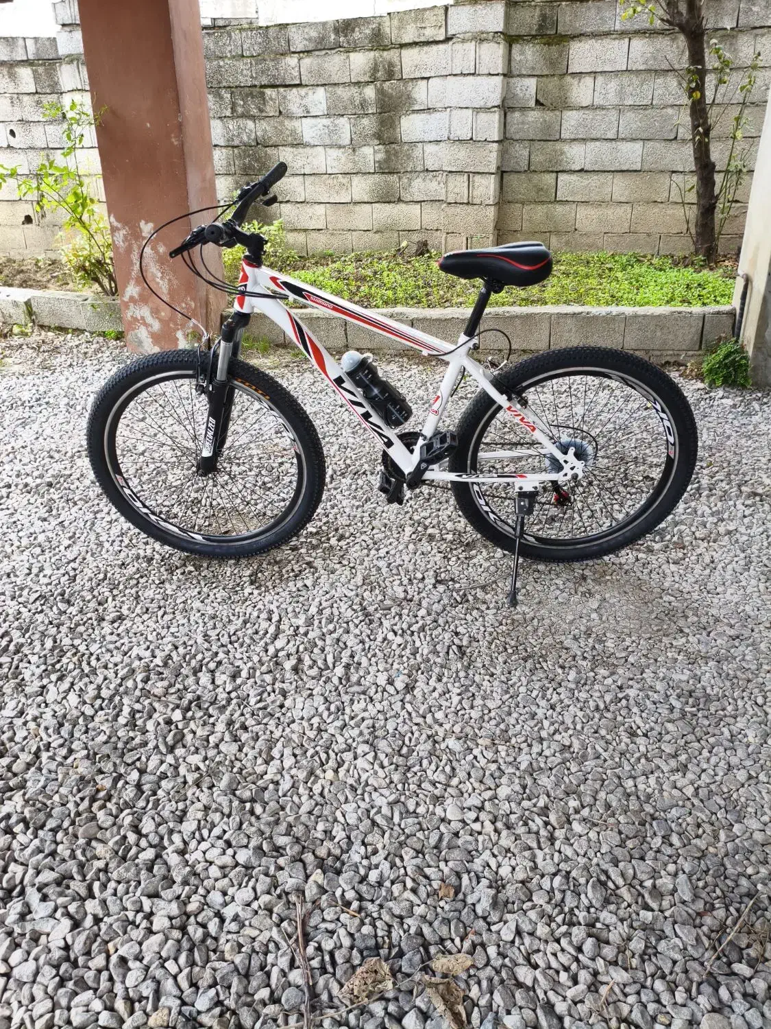 دوچرخه 26 اورسایز کمک دار رنگ سفید|دوچرخه، اسکیت، اسکوتر|نور, |دیوار