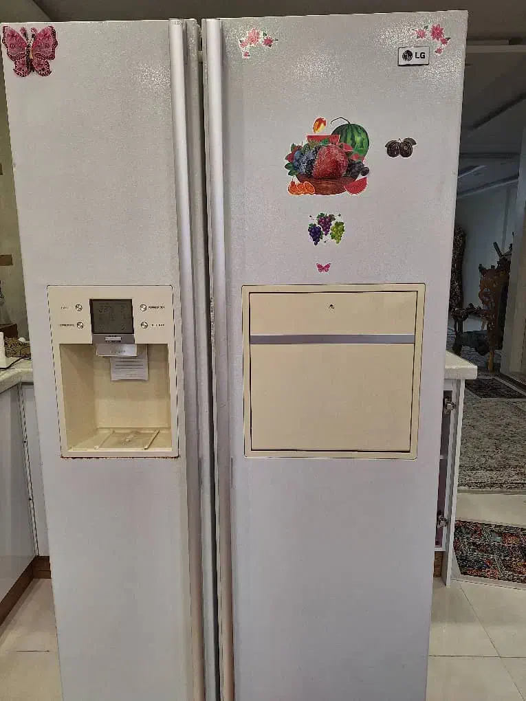 یخچال ساید الجی اصل کره|یخچال و فریزر|تهران, خاک سفید|دیوار