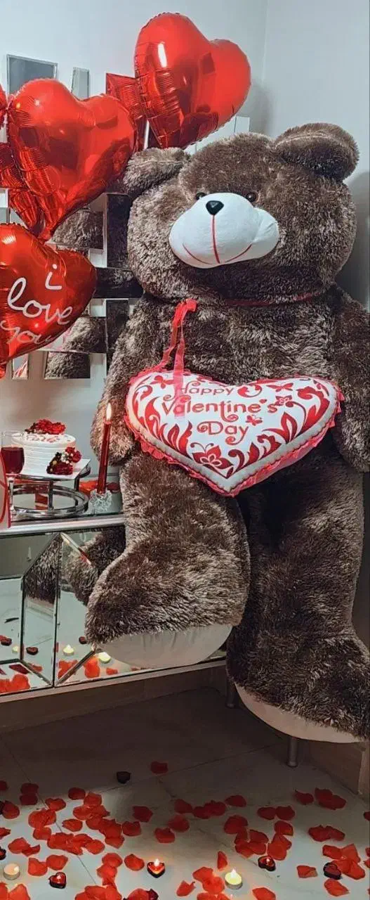خرس ولنتاین خارجی|اسباب‌بازی بچه|کرج, عظیمیه|دیوار