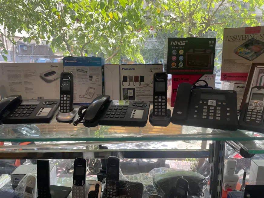 تلفن بیسیم گوشی رومیزی کاکردن درنبود برق پاناسونیک|تلفن رومیزی|تهران, ایرانشهر|دیوار