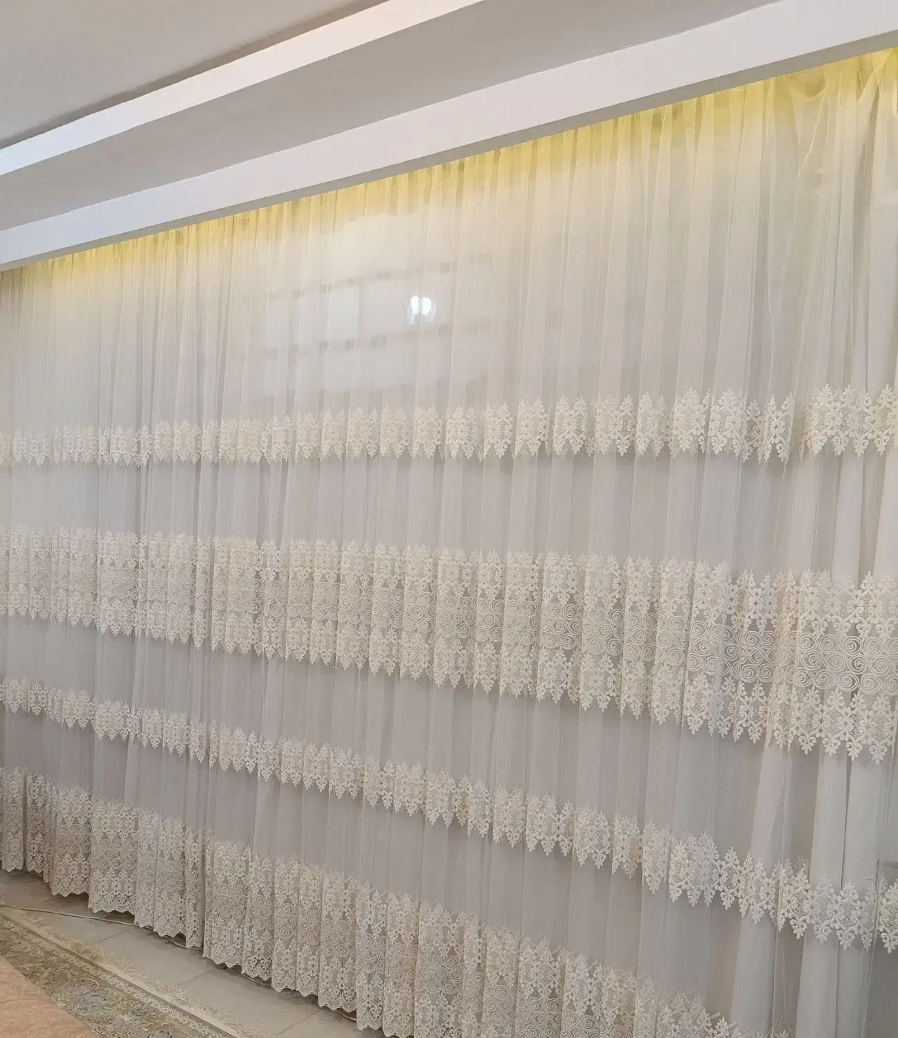 پرده|پرده، رانر، رومیزی|نیشابور, شهرک رسولی|دیوار