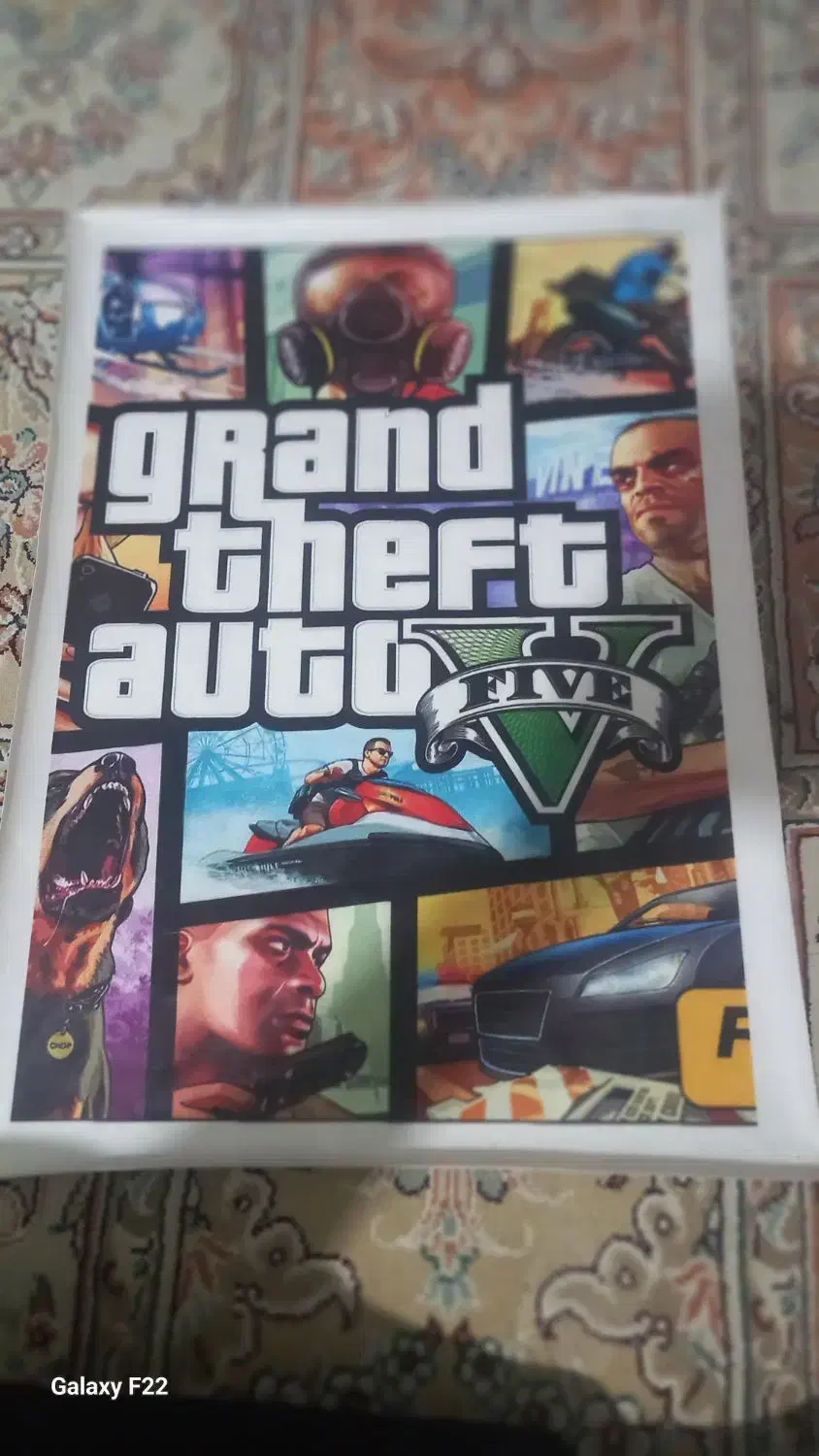 پوستر جی تی ای وی|کنسول، بازی ویدئویی و آنلاین|قوچان, |دیوار