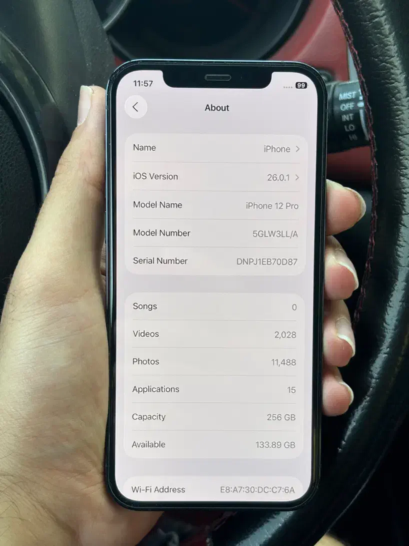 iphone 12pro 256|موبایل|کرج, عظیمیه|دیوار