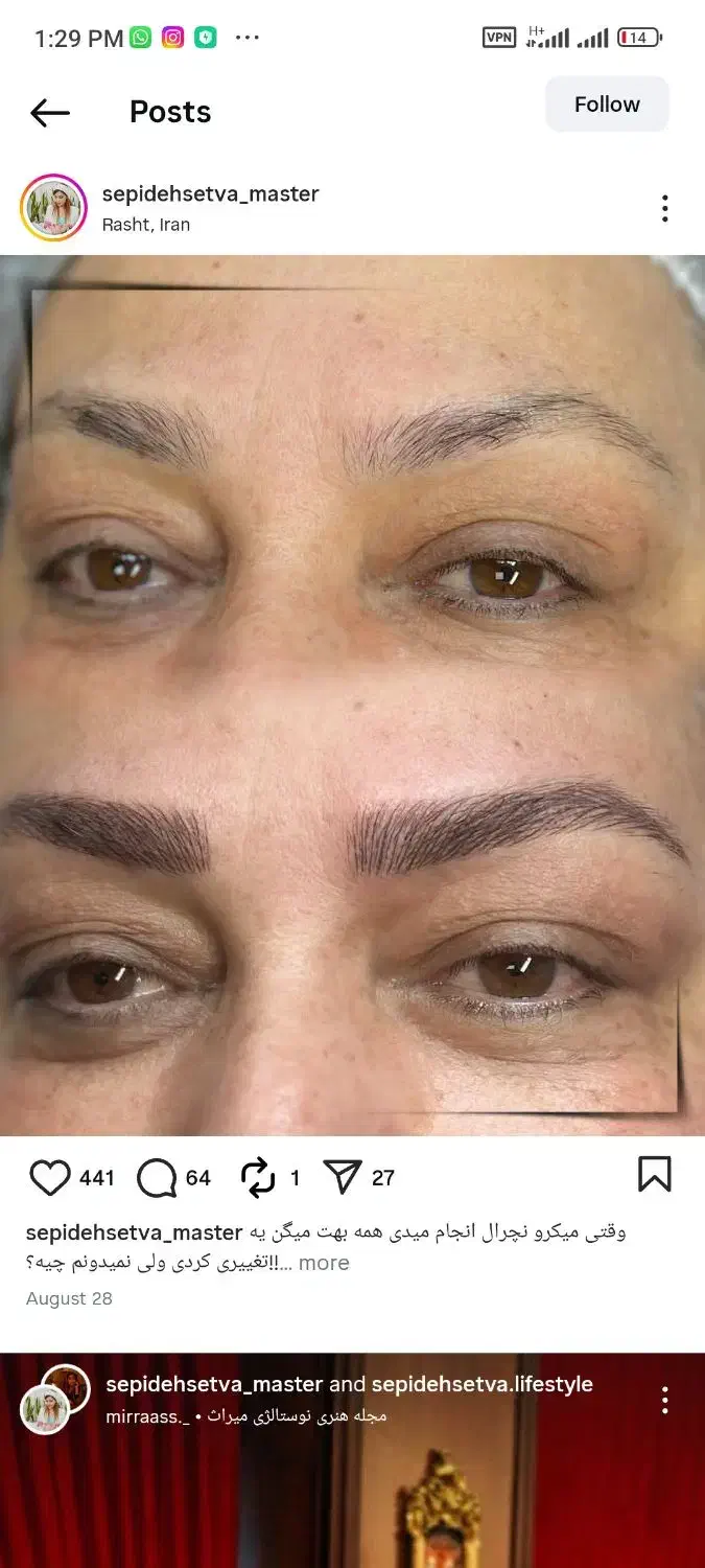 میکرو تخصصی ابرو|خدمات آرایشگری و زیبایی|سراب, |دیوار