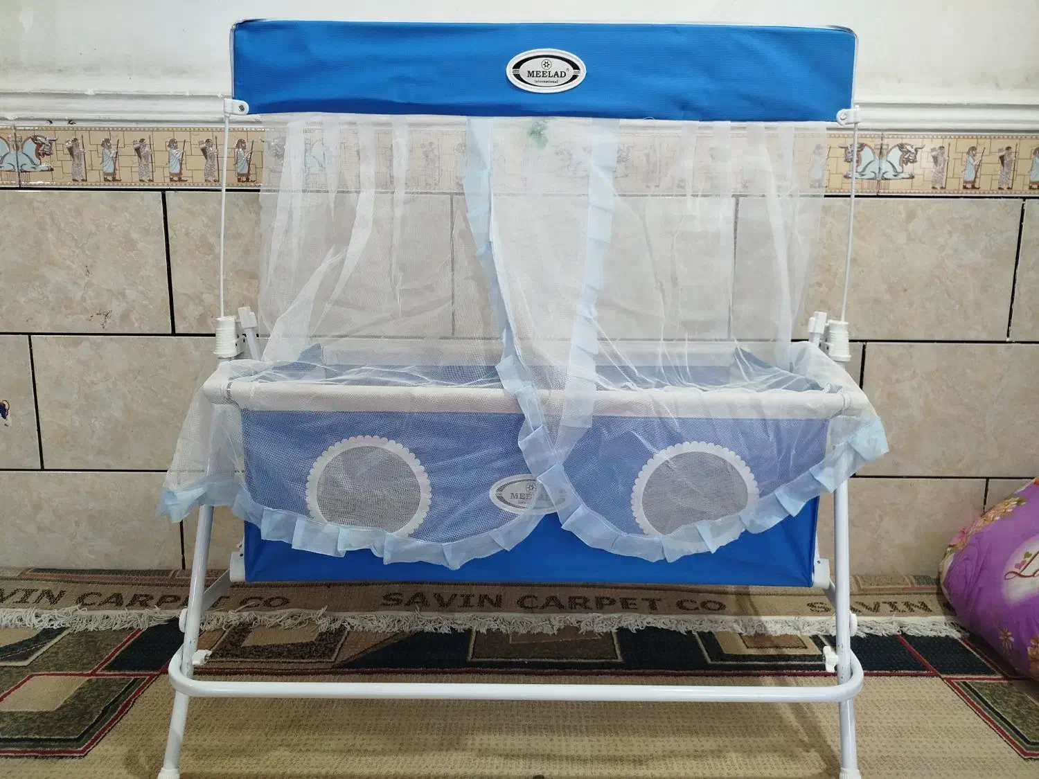 گهواره تمیزدرحدنو|تخت و صندلی بچه|بهبهان, |دیوار