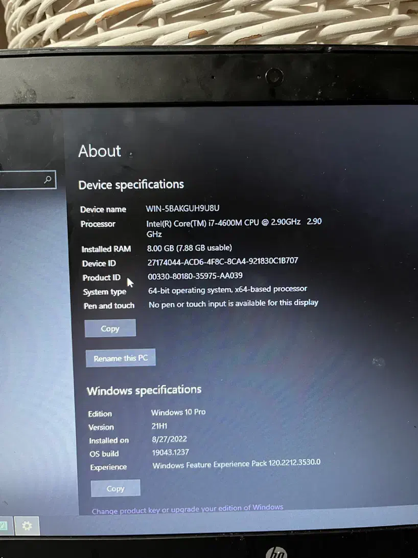 لب تاپ hp|رایانه همراه|محمدشهر, محمدشهر|دیوار