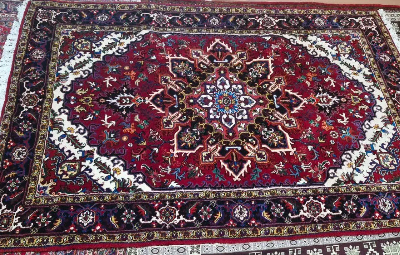 یک جفت فرش هریس تاجری|فرش|گوگان, |دیوار