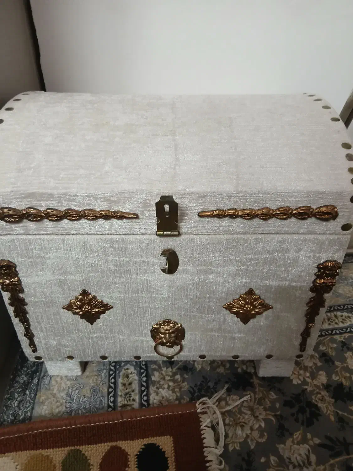 صندوقچه چوبی عروس|صنایع دستی و سایر لوازم تزئینی|رودسر, |دیوار