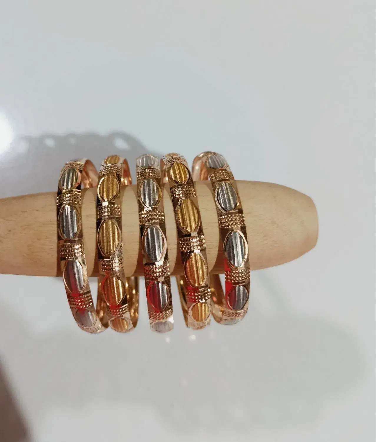 طلا به قیمت تابلو، النگو ها نو نو سایز ۳|جواهرات|ایذه, |دیوار