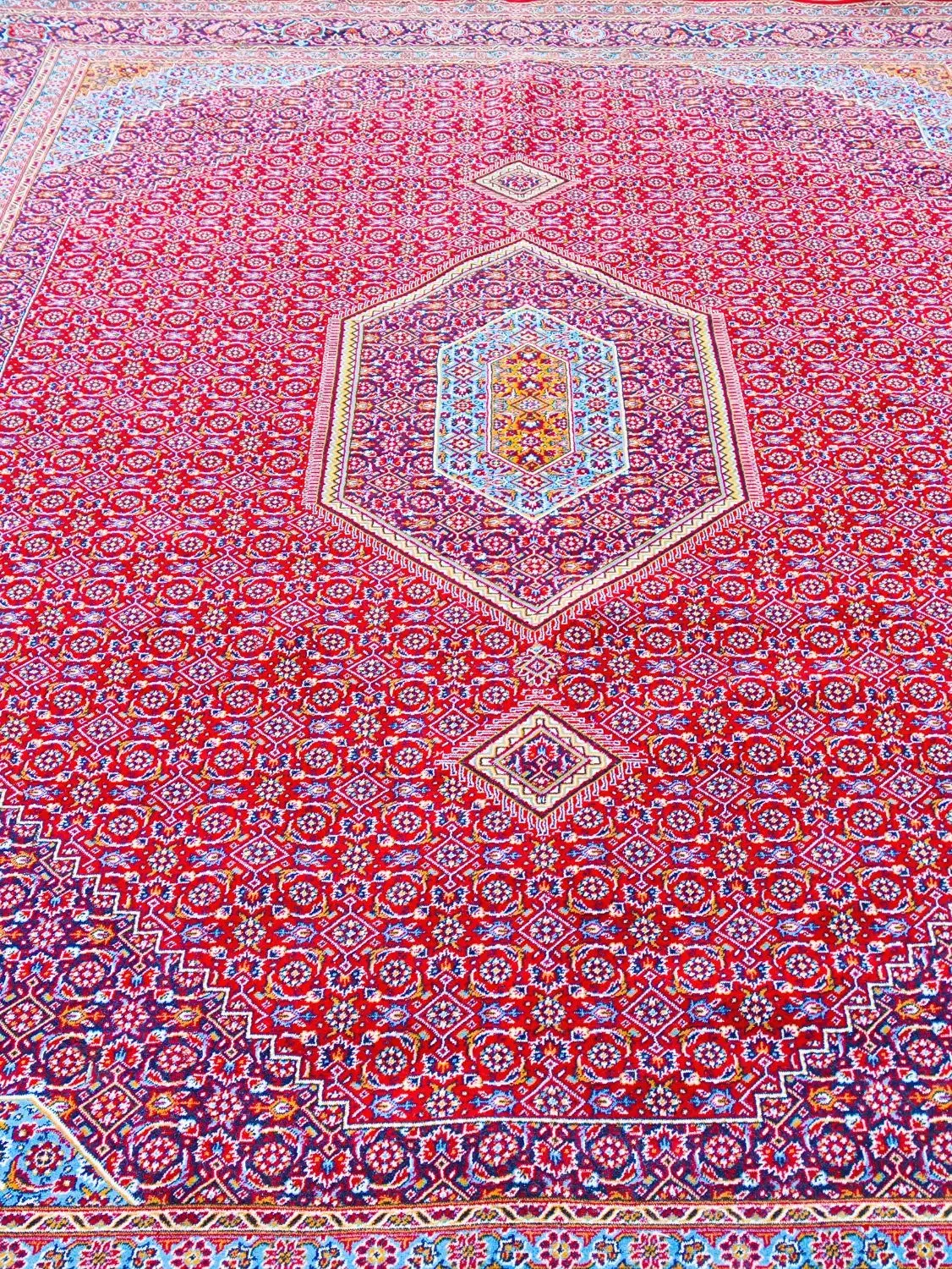 فرش ریز ماهی ۱۲ متری|فرش|زنجان, |دیوار