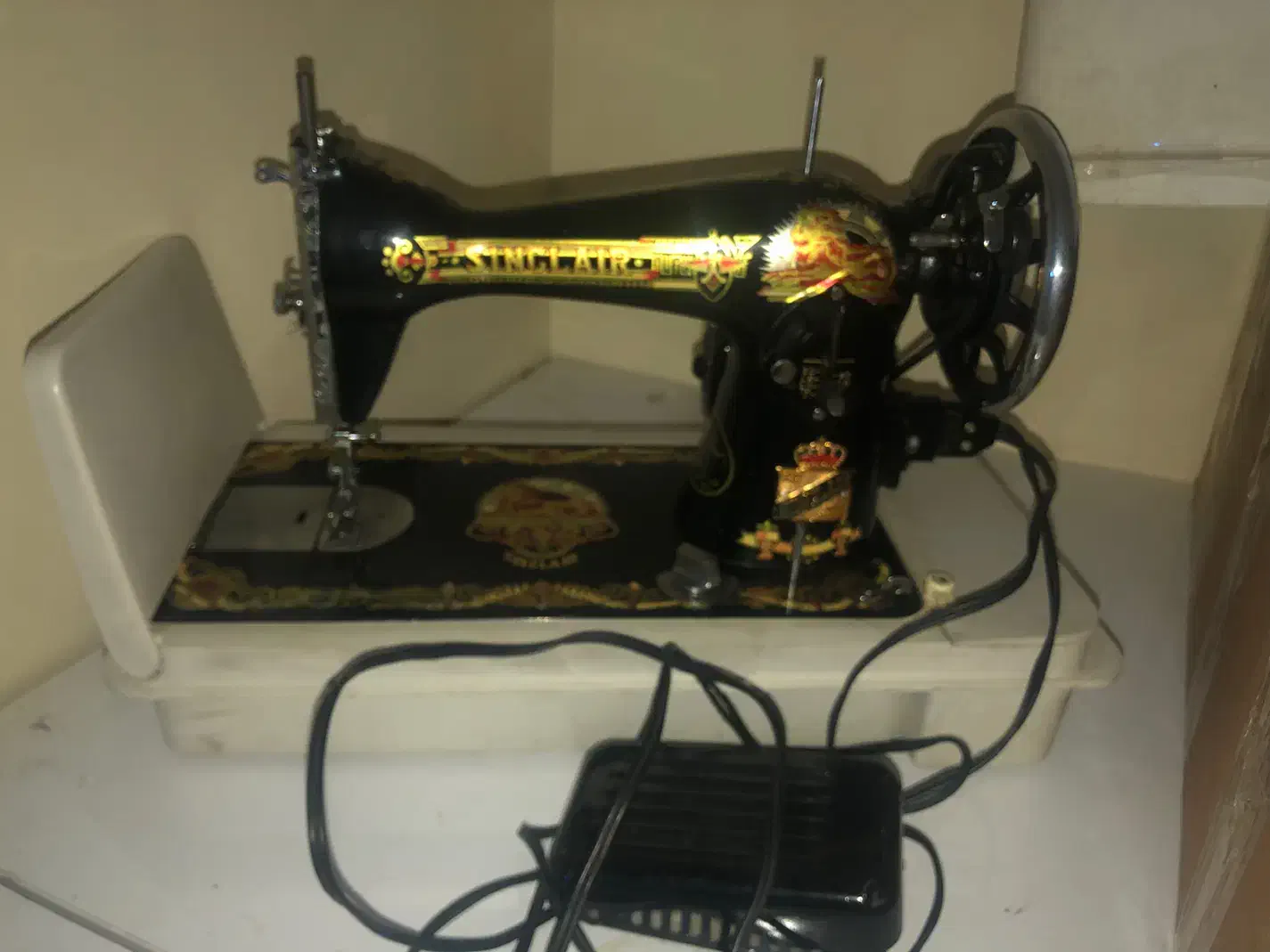 چرخ خیاط اصل ژاپن قدیمی|چرخ خیاطی و ریسندگی|فردیس, شهرک ناز|دیوار