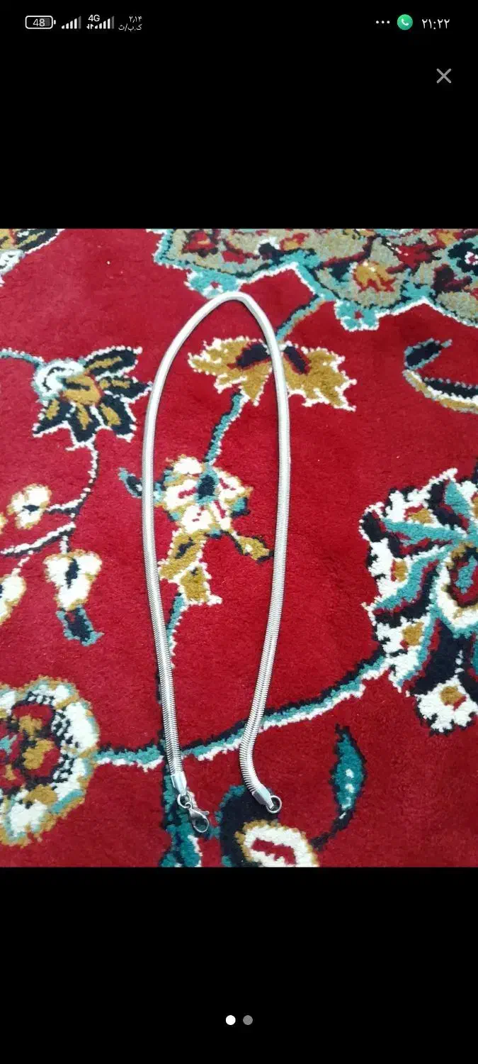 گردنبند ماری رنگ ثابت|بدلیجات|قوچان, |دیوار