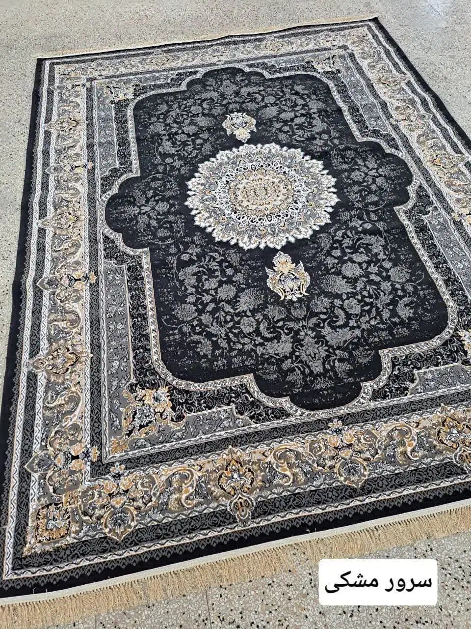 فرش  طرح صدرا %مشکی 111|فرش|ورامین, ورامین|دیوار