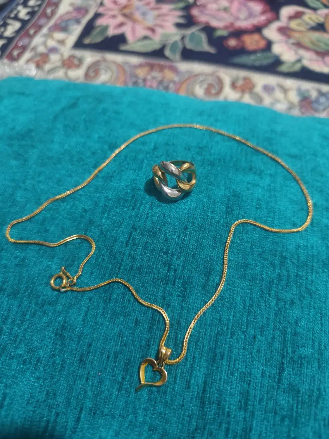 زنجیر وپلاک و انگشتر طلا|جواهرات|اسلامآباد غرب, |دیوار