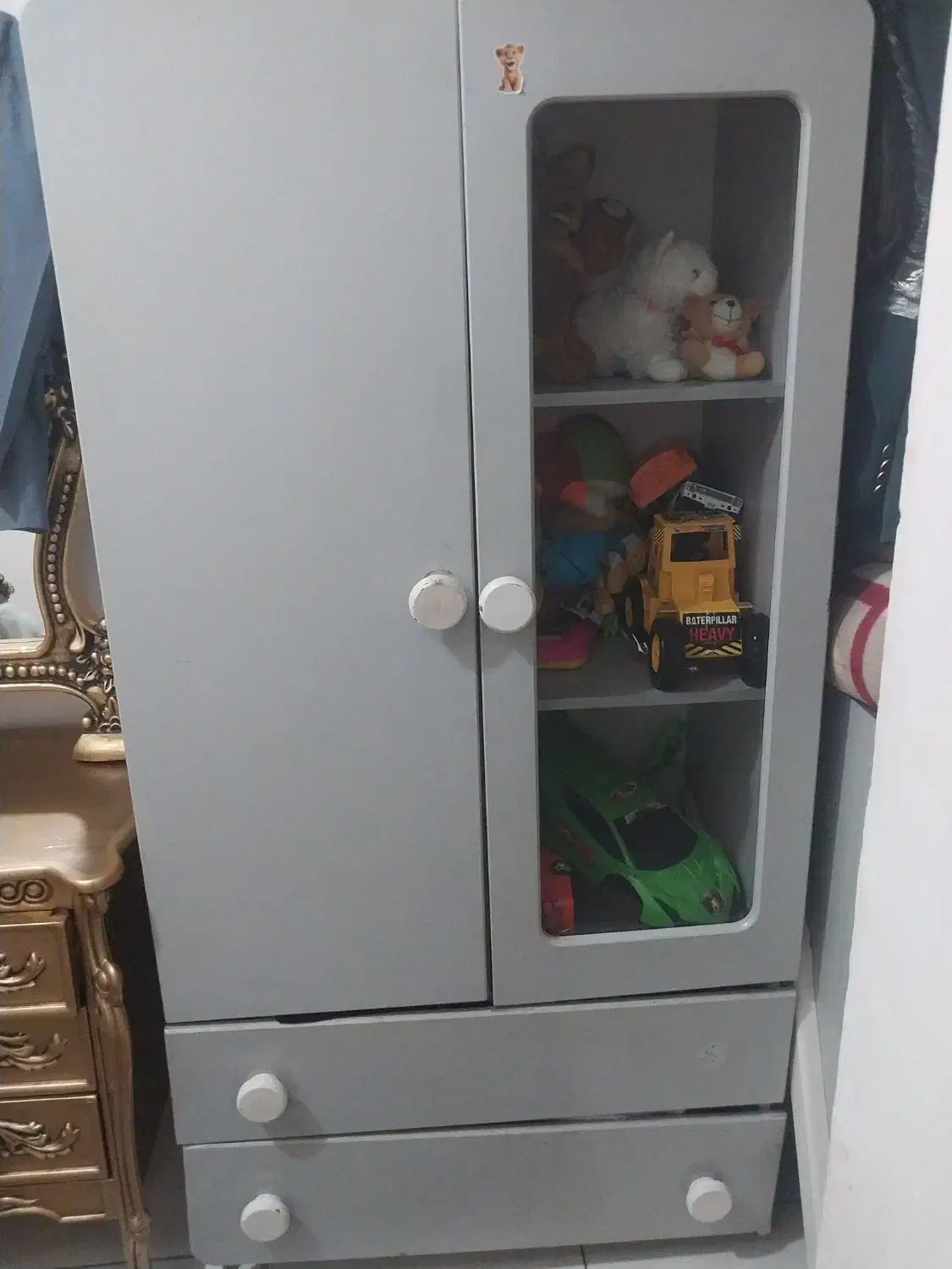 تخت وکمد بچه|تخت و سرویس خواب|قرچک, پویینک|دیوار