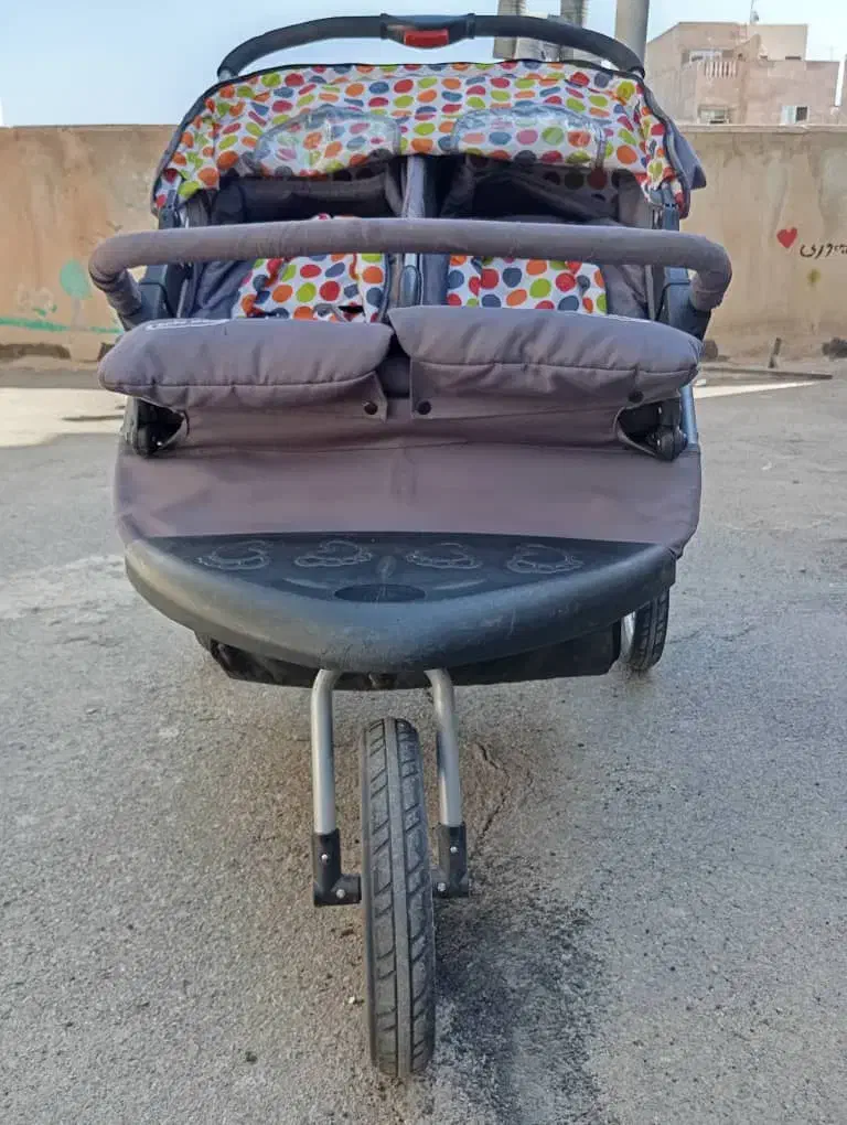 کالاسکه دوقلویی .baby max ترکیه ای|کالسکه و لوازم جانبی|تهران, نازی‌آباد|دیوار