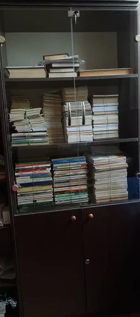 کتابخانه|کتابخانه، شلف، قفسه‌های دیواری|شاهین‌شهر, حافظ جنوبی|دیوار