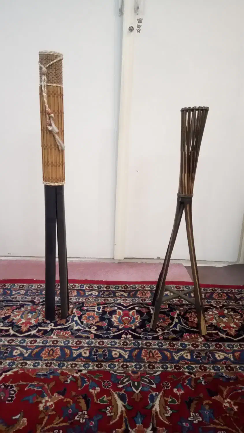 گلدان چوبی گلدان دکوری|صنایع دستی و سایر لوازم تزئینی|تهران, سلسبیل شمالی|دیوار