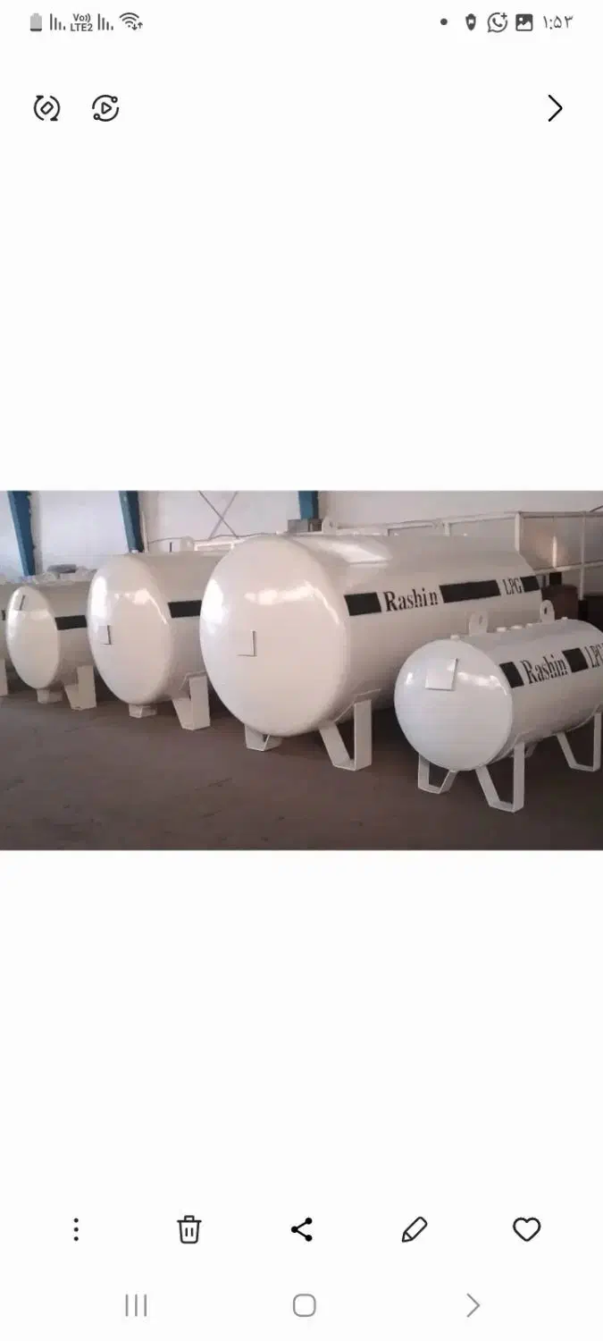 خرید فروش انواع مخزن گاز وشارژ مخزن ولوله کشی گاز|خدمات پیشه و مهارت|آبسرد, |دیوار