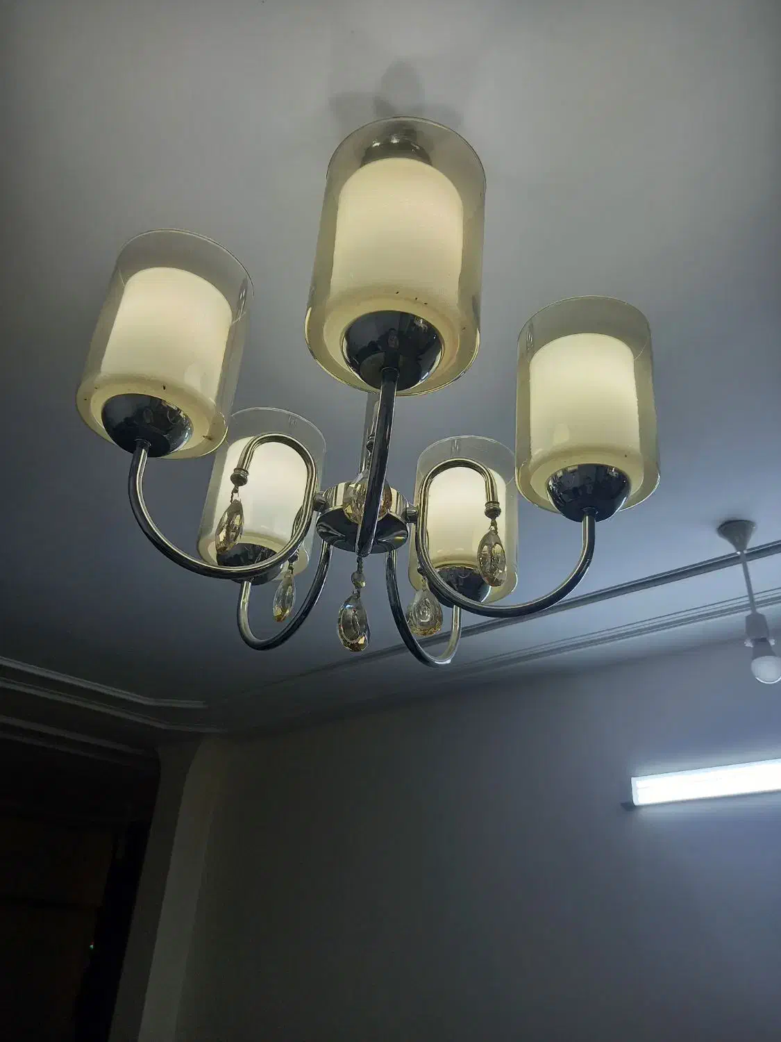 دو عدد لوستر کاملا نو|لوستر و چراغ آویز|اهواز, پادادشهر|دیوار