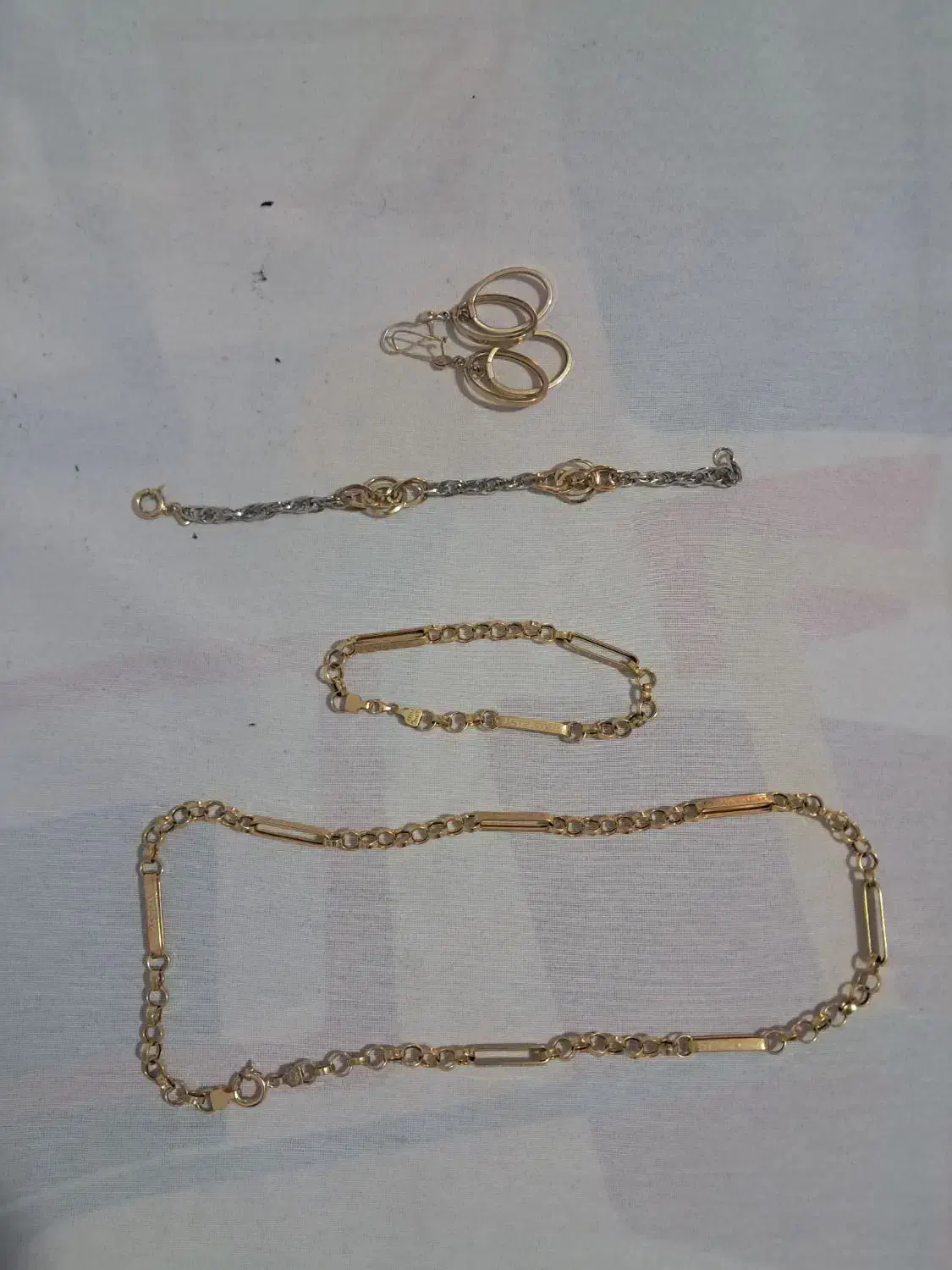 زنجیر ورساچ و دستبند و گوشواره|جواهرات|قرچک, زیبا شهر|دیوار