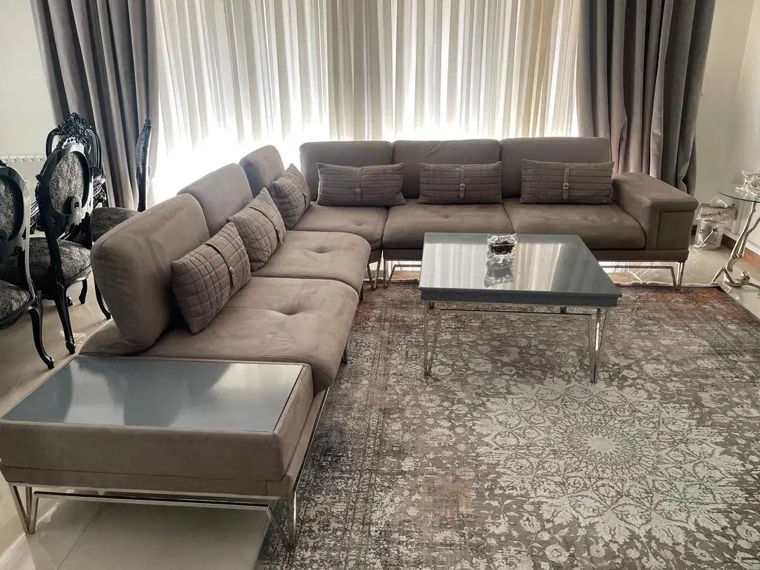 فروش مبل ترک در حد نو|مبلمان خانگی و میز عسلی|بومهن, |دیوار