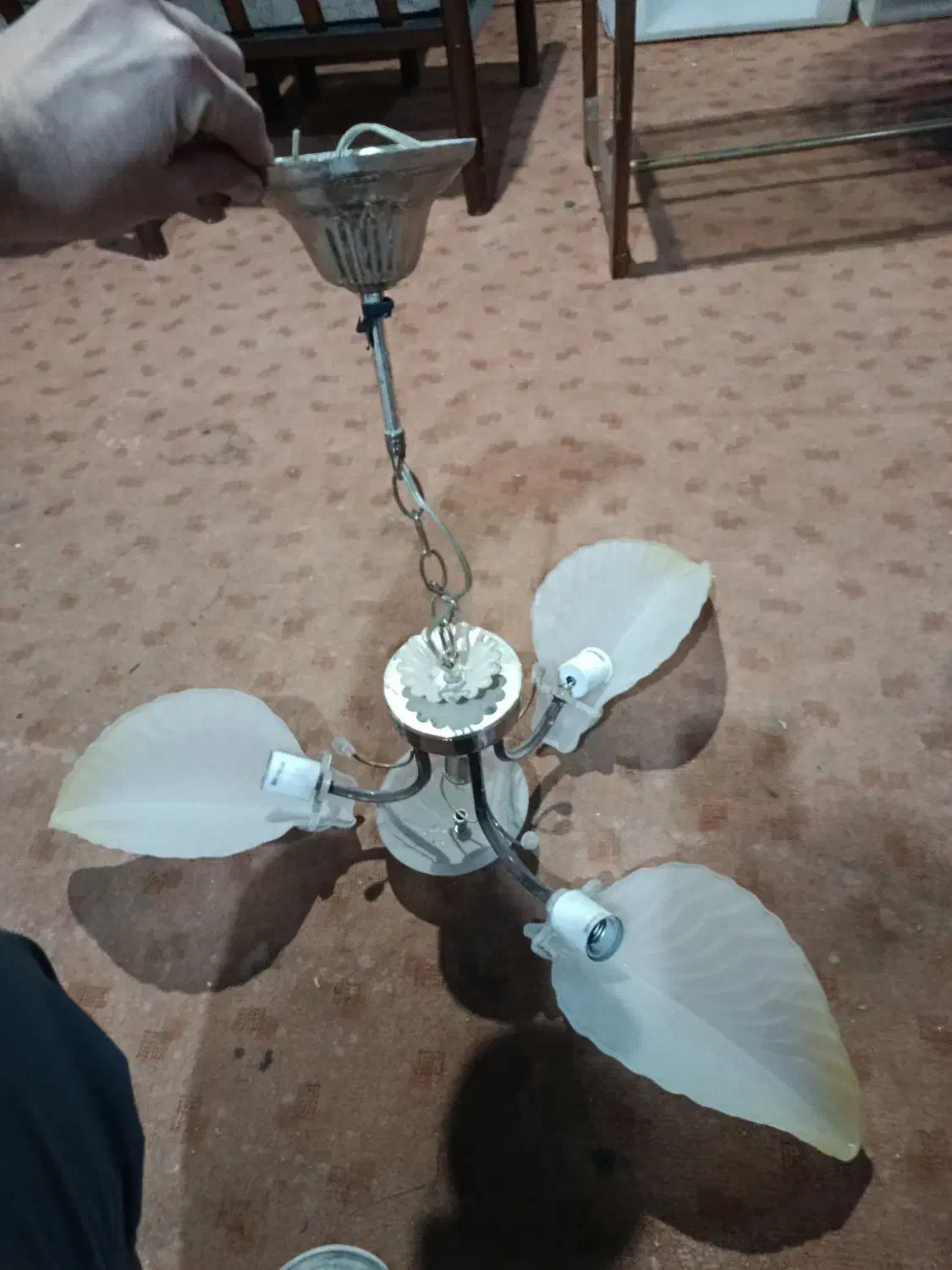 لوستر|لوستر و چراغ آویز|مشهد, چهارباغ|دیوار