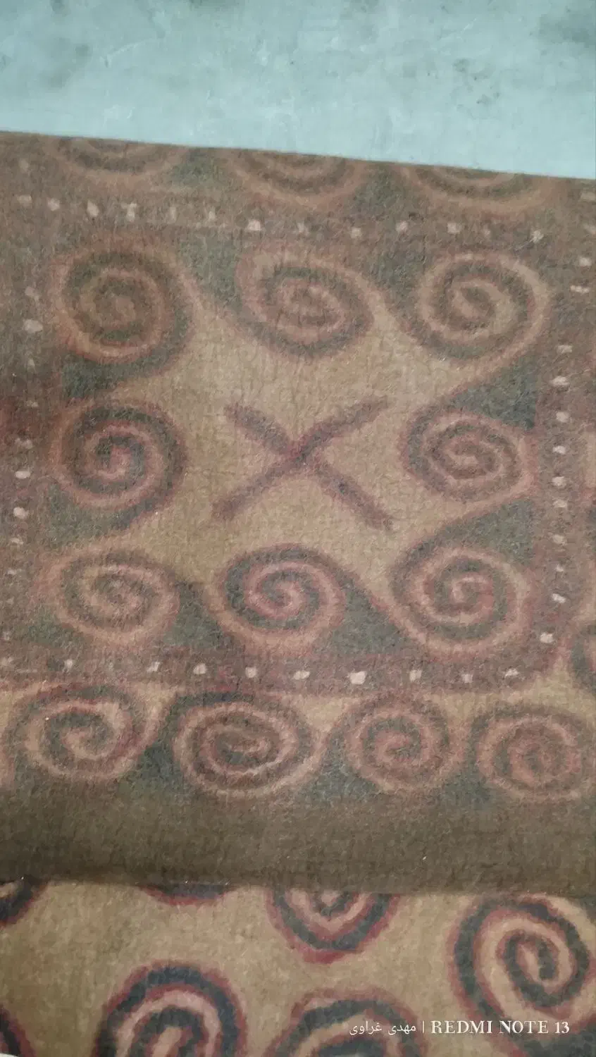 یک عددنمد ترکمنی به طول 3/5 متر و عرض 2/20 متر|صنایع دستی و سایر لوازم تزئینی|مراوه, |دیوار