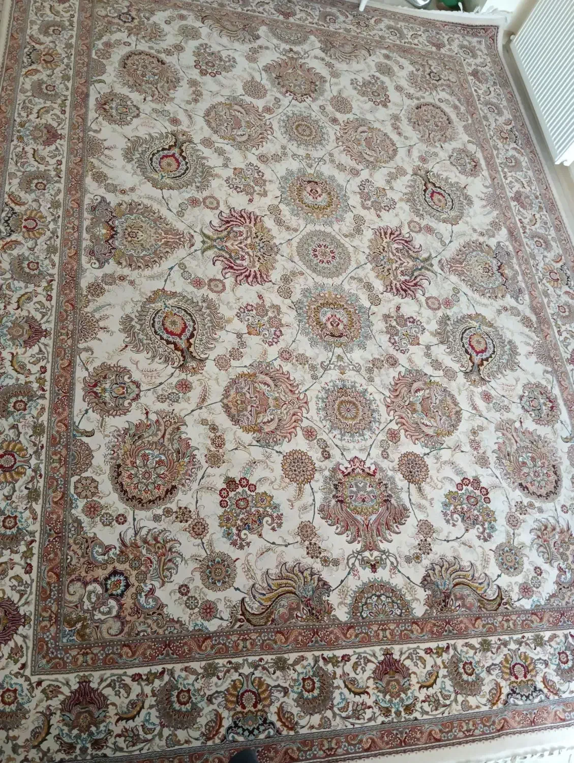 فرش باغ بهشت در حد نو بدون ایراد|فرش|اسلامشهر, شهرک قائمیه|دیوار