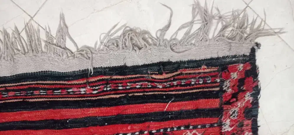 گلیم دستباف قدیمی|گلیم، جاجیم، گبه|قشم, |دیوار