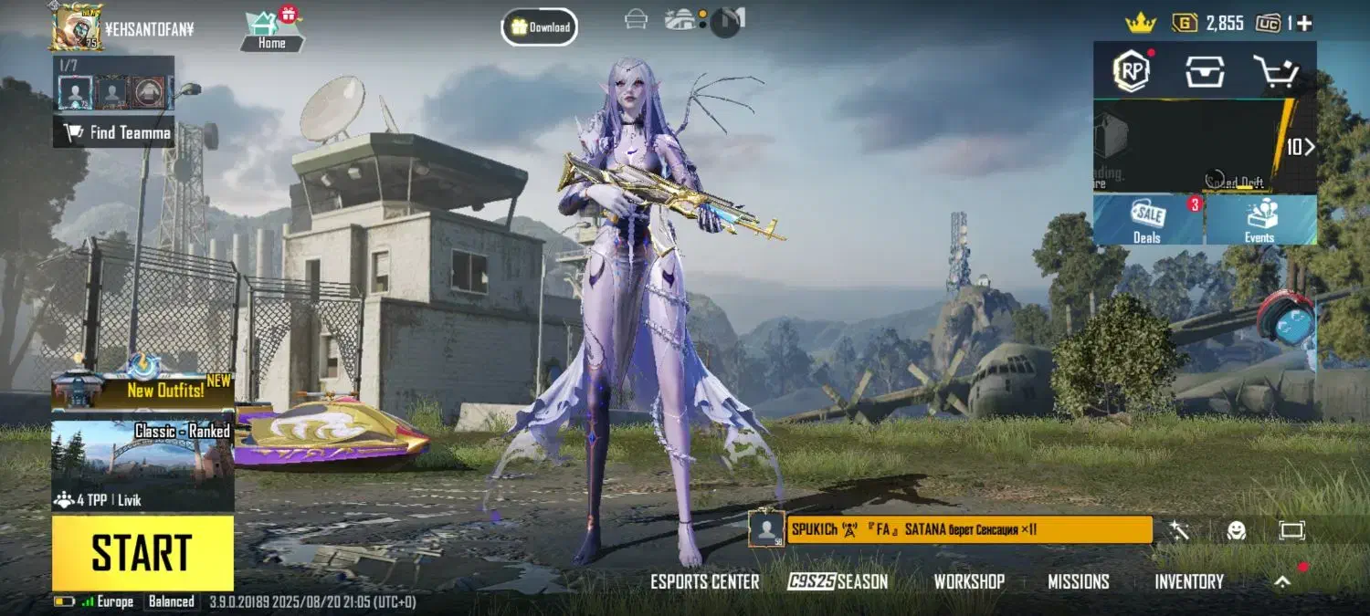 اکانت بازی پابجی فروش حضوری|کنسول، بازی ویدئویی و آنلاین|مشهد, چهنو|دیوار