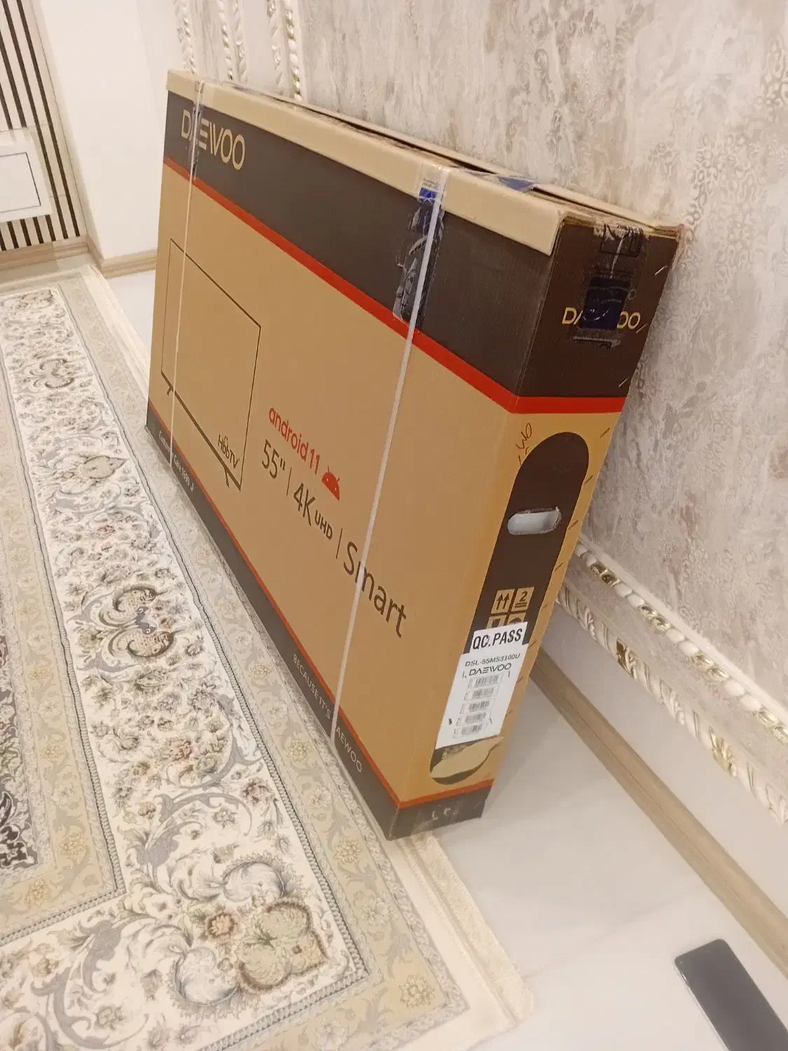 تلویزیون دوو ۵۵  نو  قیمت۳۴ملیون|تلویزیون و پروژکتور|اردبیل, |دیوار