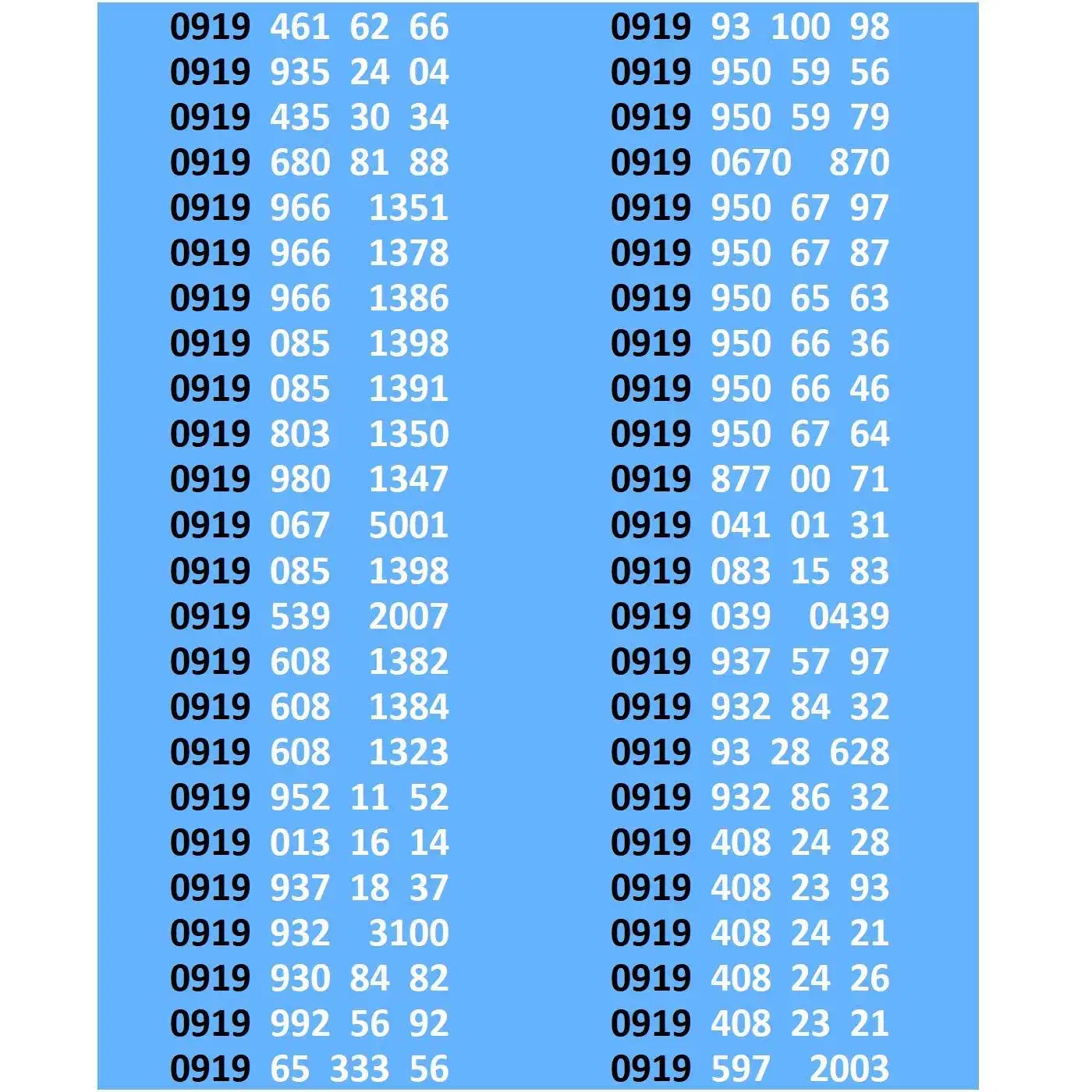 0919-625-25-80|سیم‌کارت|تهران, صادقیه|دیوار