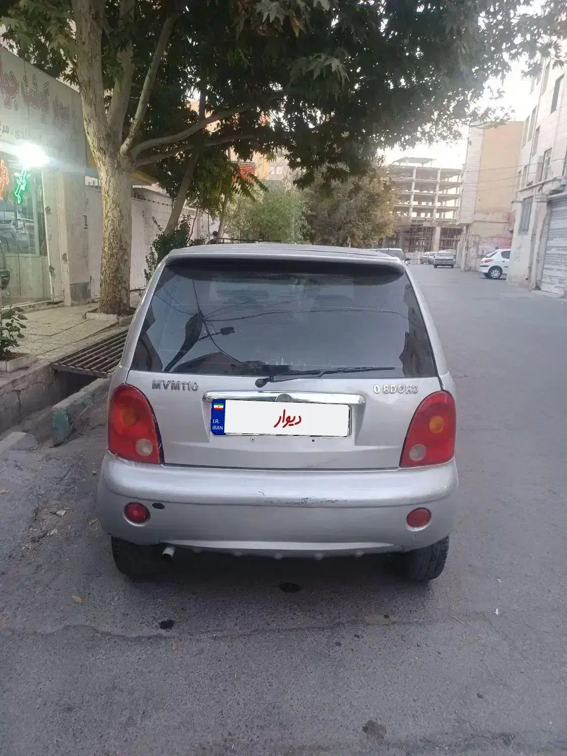 ام وی ام ۱۱۰|خودرو سواری و وانت|اندیشه, اندیشه فاز ۳|دیوار