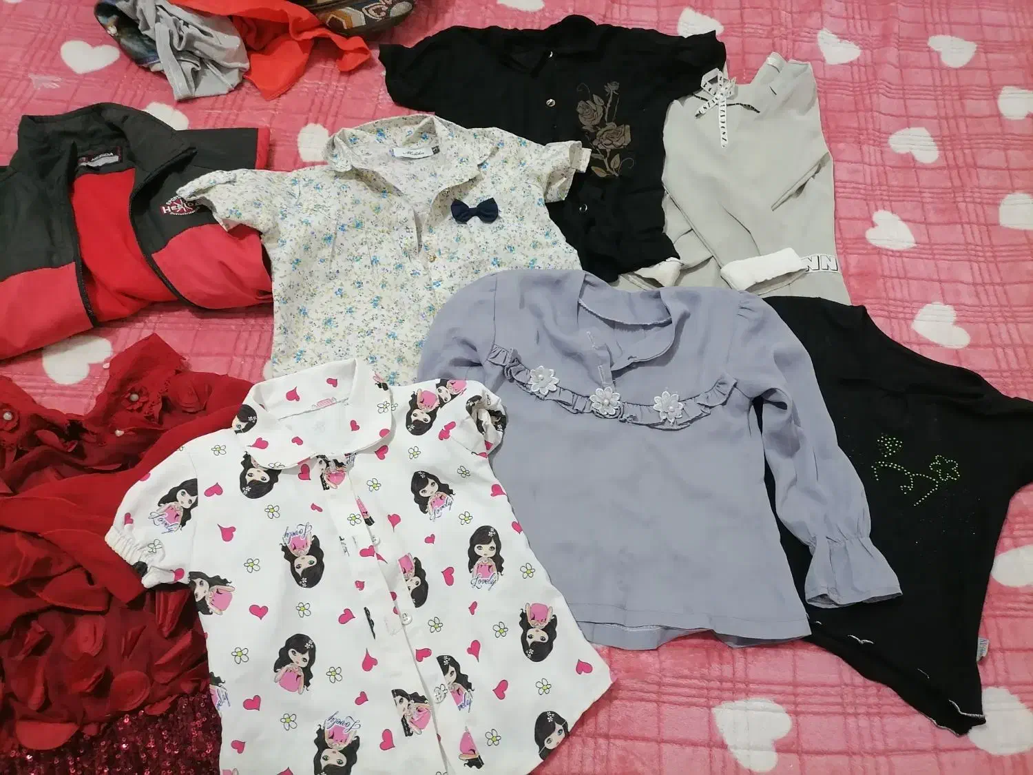 لباس دخترانه در حد نو|کفش و لباس بچه|نجف‌آباد, فاز ۴ شهرک آزادگان|دیوار