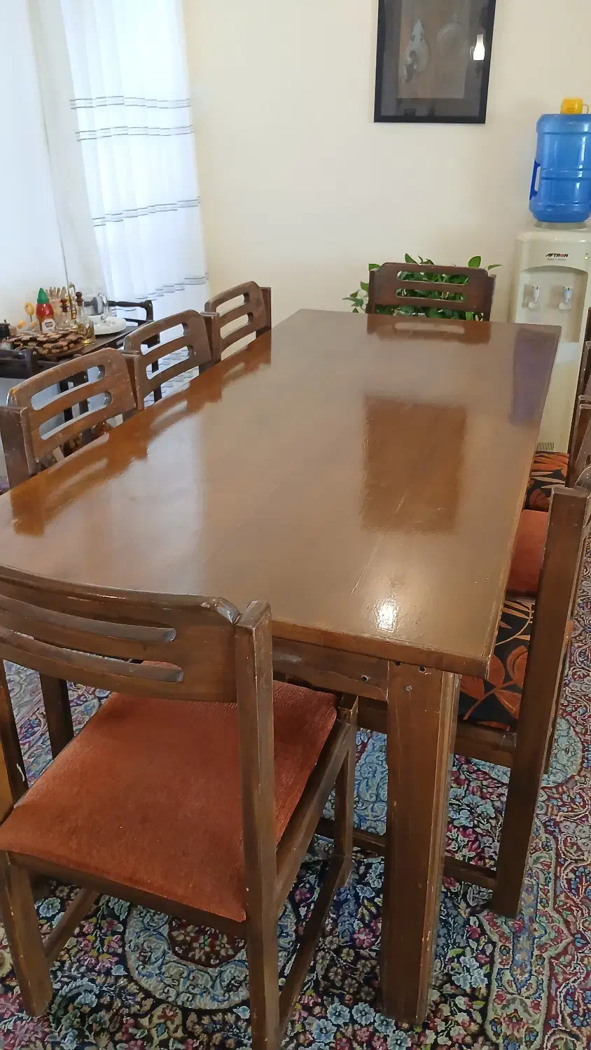 میز غذاخوری ۸ نفره|میز و صندلی غذاخوری|بندرعباس, |دیوار
