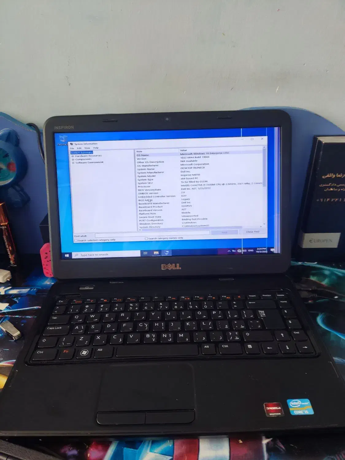لپ تاپ دل مدل Inspiron n4050|رایانه همراه|تهران, الهیه|دیوار