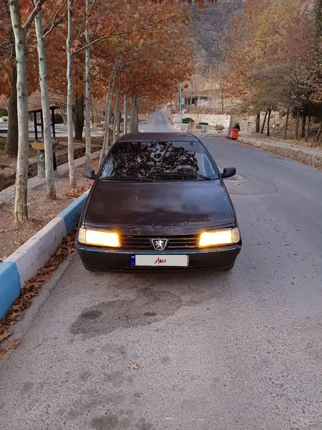 پژو مشکی|خودرو سواری و وانت|فریدونشهر, |دیوار