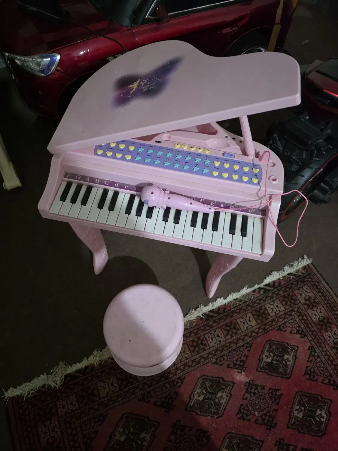 پیانو موزیکال و میکروفون دار|اسباب‌‌بازی|گنبد کاووس, |دیوار