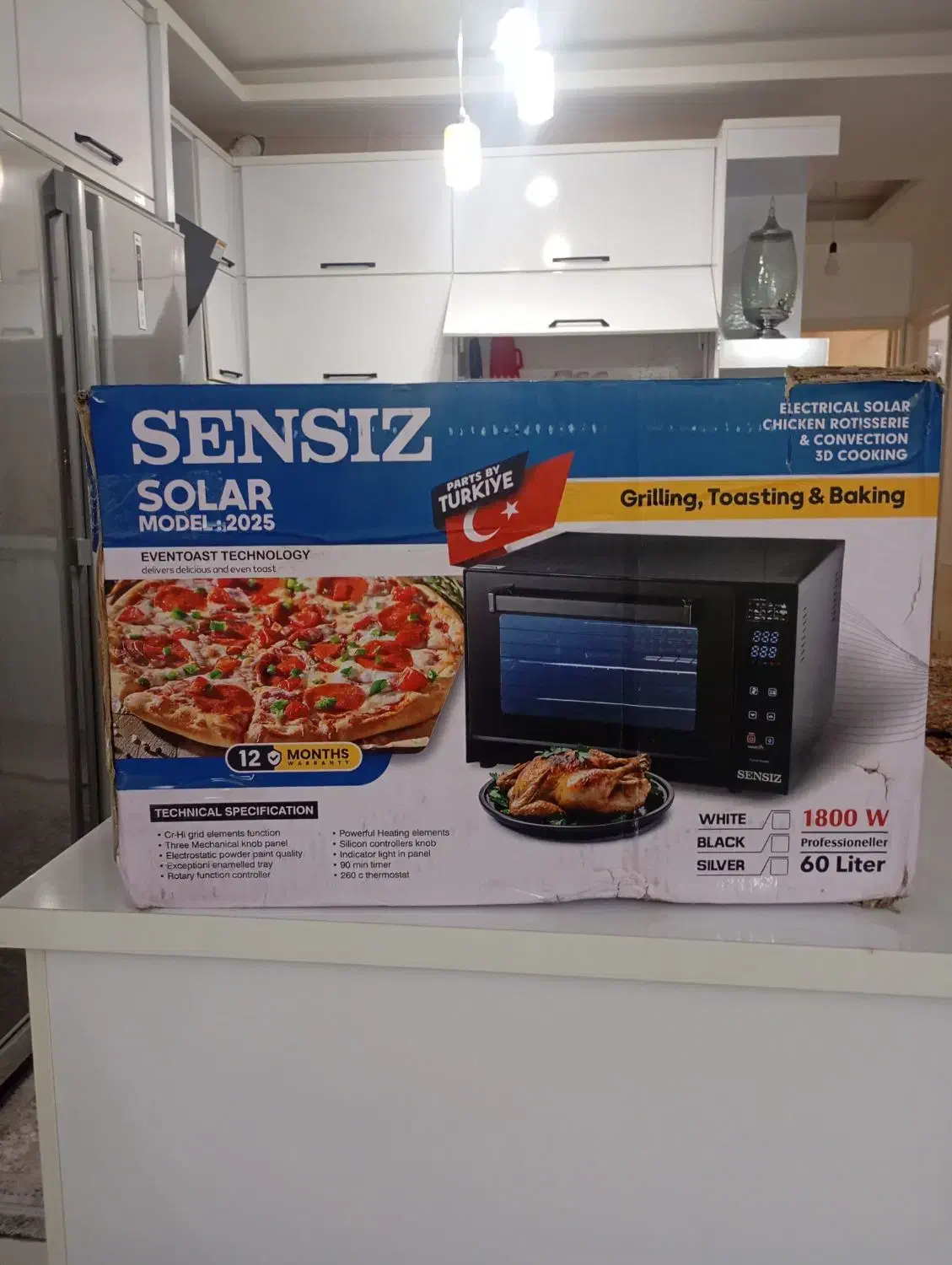 توستر مارک سنسیز سولار|اجاق گاز و لوازم برقی پخت‌وپز|اردبیل, |دیوار