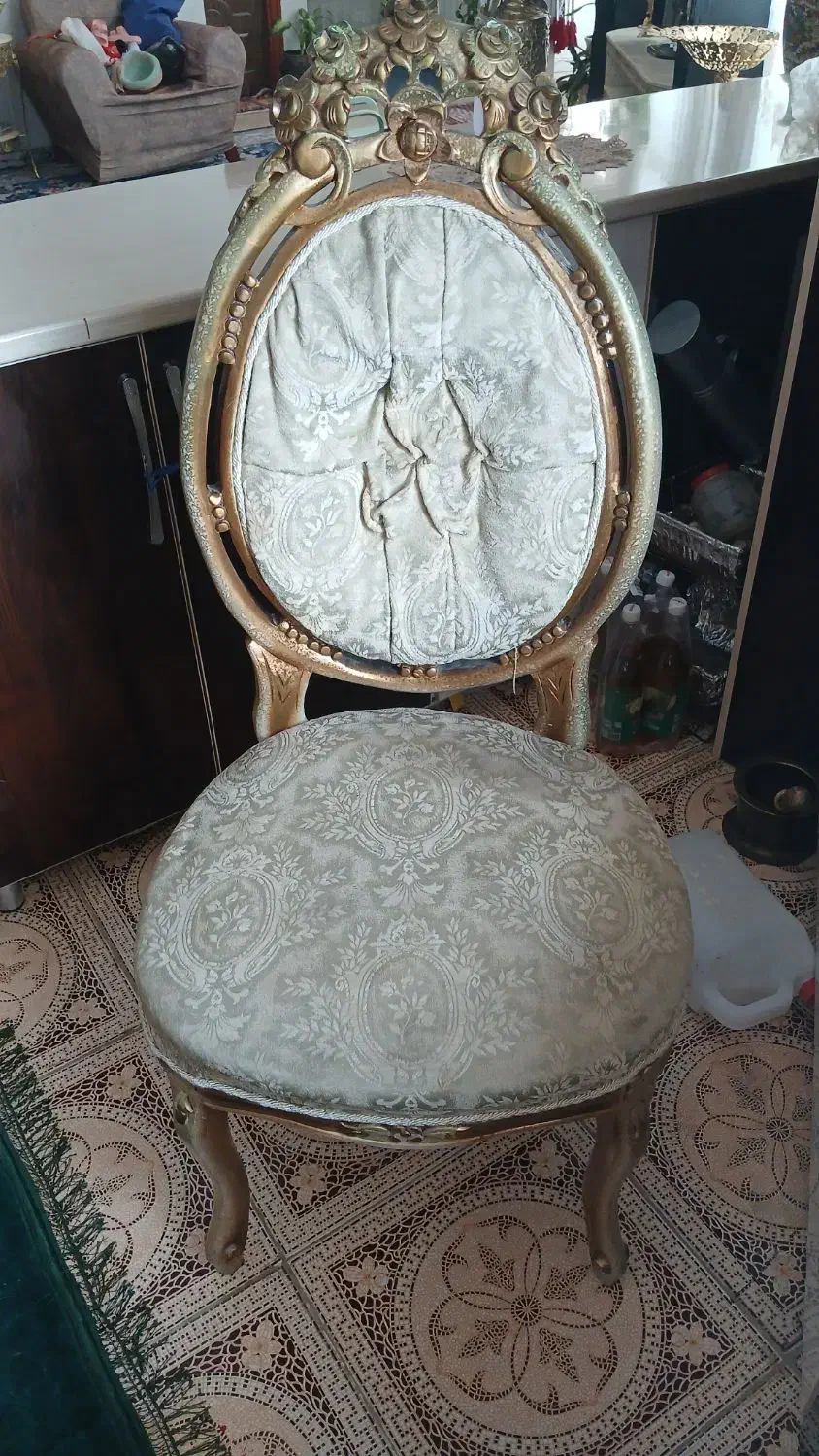 چهارعددصندلی تک نفره|مبلمان خانگی و میز عسلی|هرسین, |دیوار