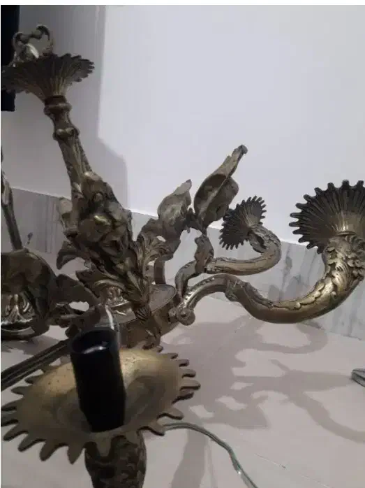 برنجی|لوستر و چراغ آویز|کرمانشاه, |دیوار