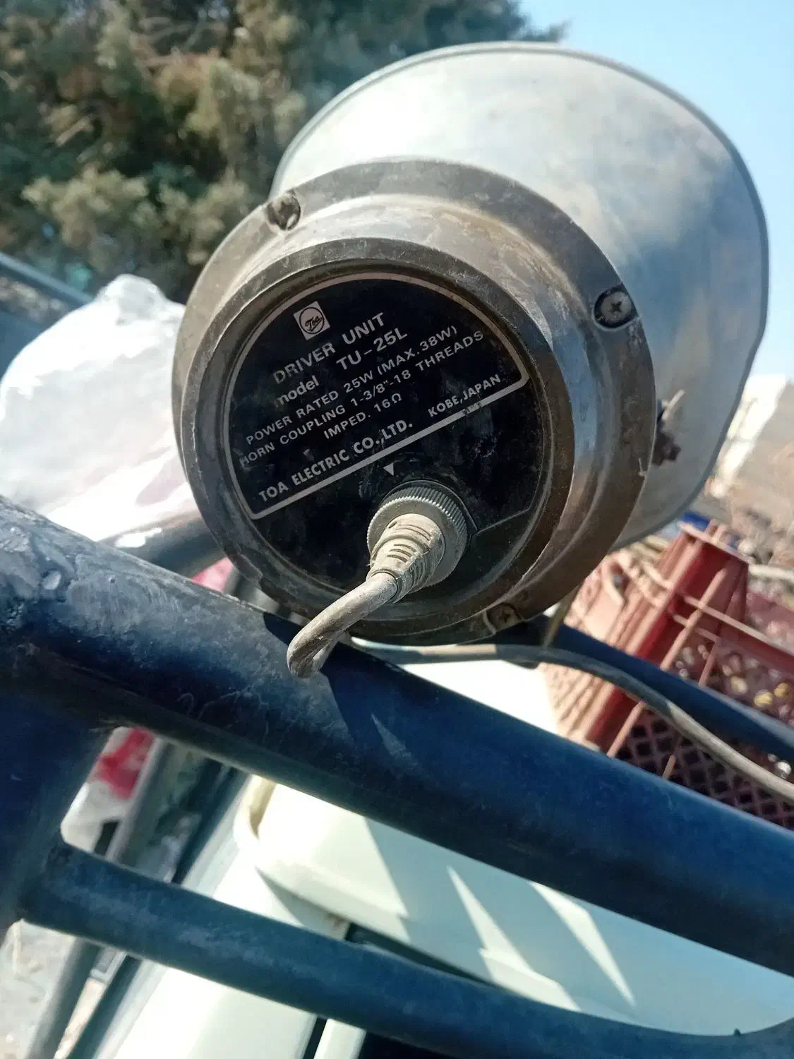 بلندگو وانتی سالم|صوتی و تصویری|رباط‌کریم, نصیرشهر|دیوار