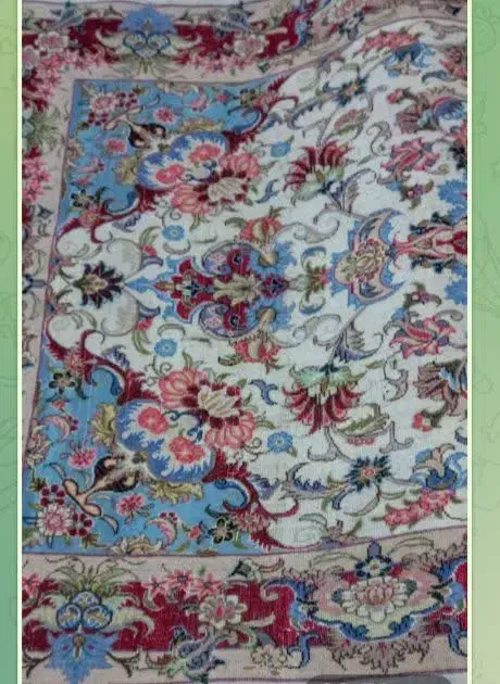 فرش دستباف|فرش|قم, سعادتی|دیوار