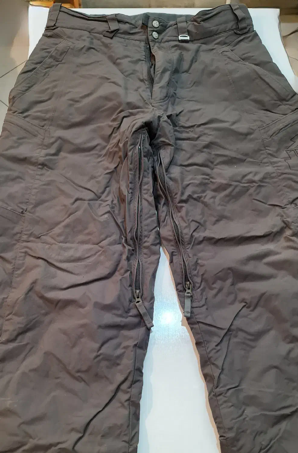 شلوار اسکی برند برتون Burton سایز لارج رنگ توسی|ورزشهای زمستانی|تهران, حشمتیه|دیوار