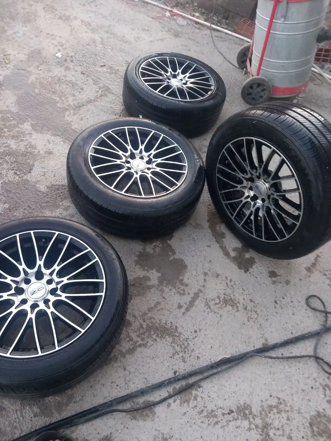 رینگ ولاستیک دور۱۶ معاوضه با خرچنگی دور ۱۵|قطعات یدکی و لوازم جانبی|انبارآلوم, |دیوار