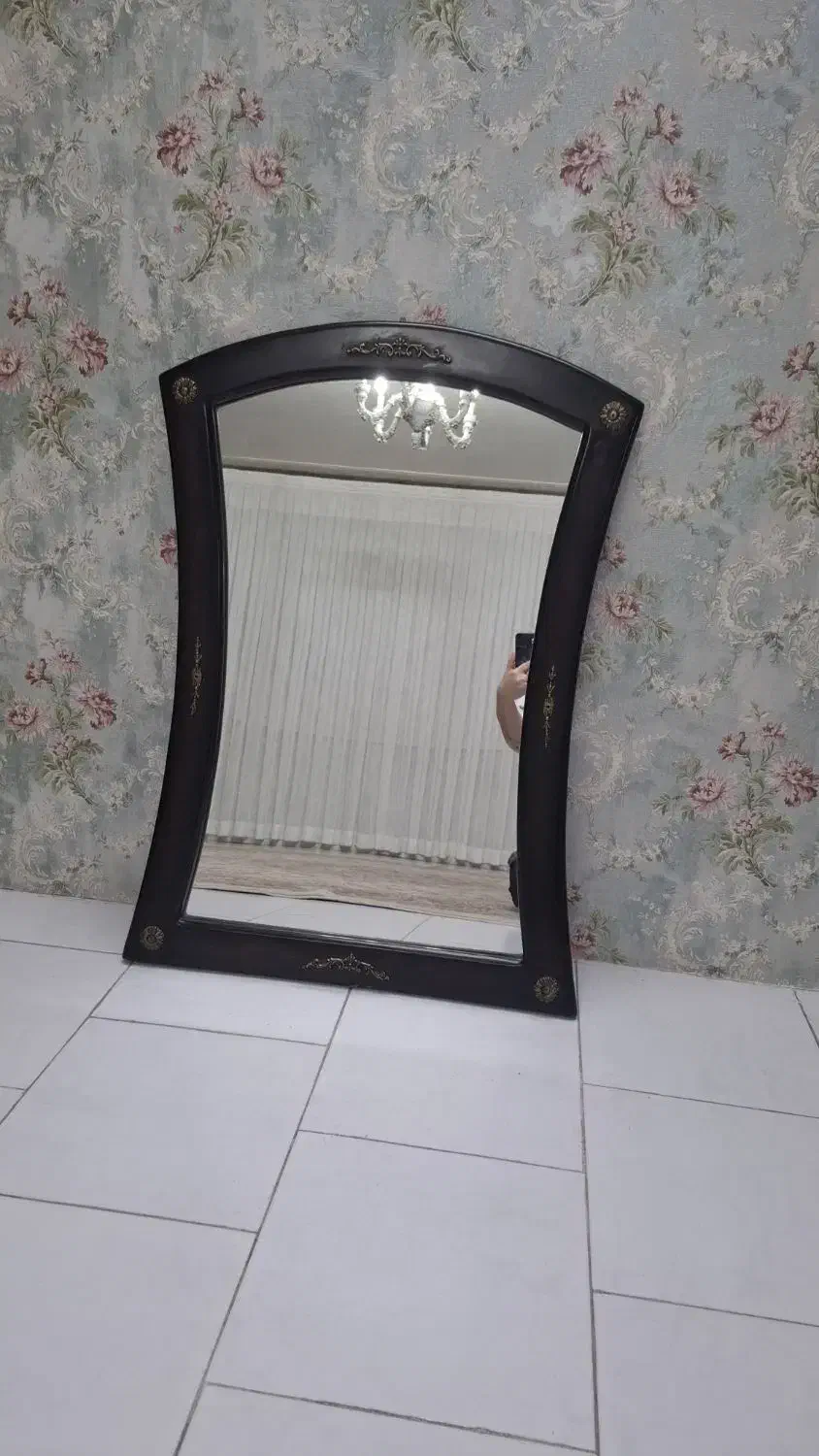 آینه با قاب چوبی|آینه|مشهد, احمدآباد|دیوار