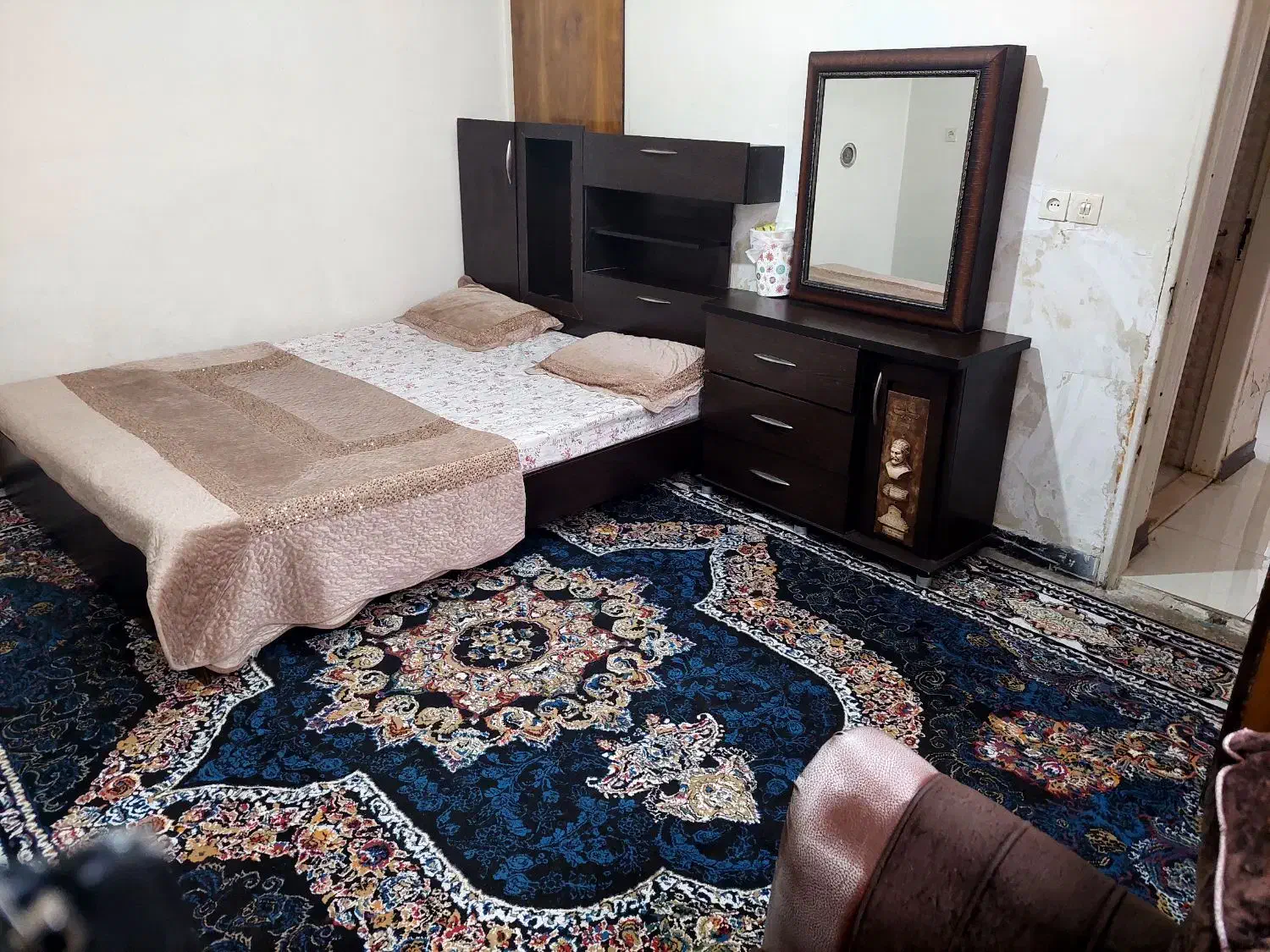 منزل مبله دو خواب فضیلت|اجارهٔ کوتاه‌مدت آپارتمان و سوئیت|شیراز, آزادگان|دیوار