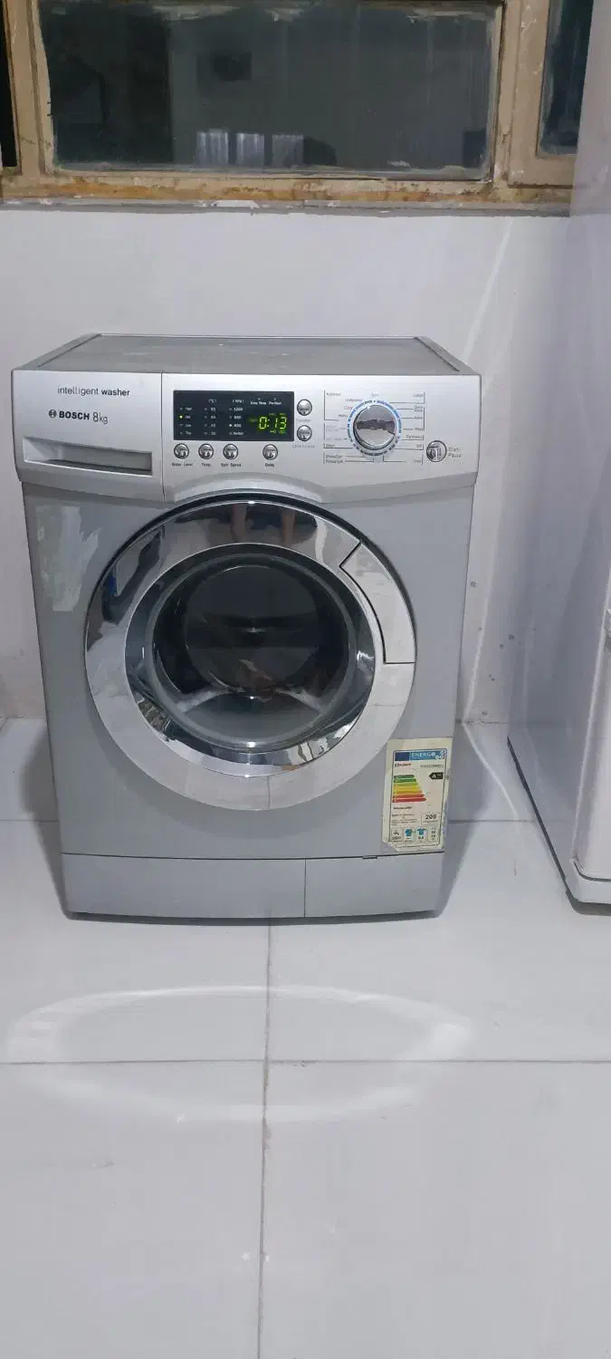 لباسشویی هوشمند بوش المانی۸ کیلویی  bosch|ماشین لباسشویی و خشک‌کن لباس|مشهد, توس (بلوار توس)|دیوار